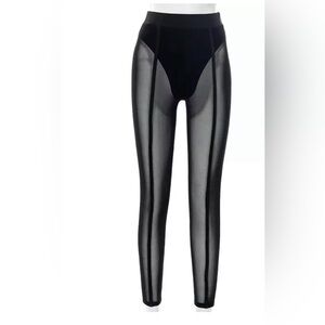 Sheer leggings